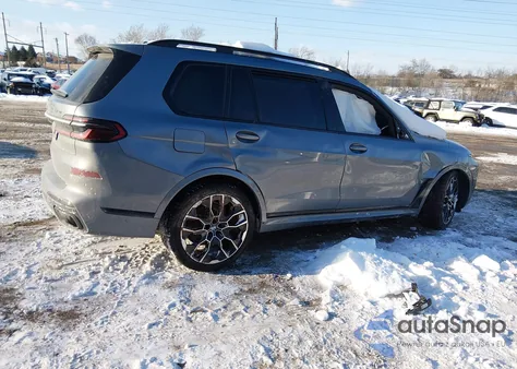2023 BMW X7 xDrive40I из США, поврежденный, VIN 5UX23EM00P9N89076